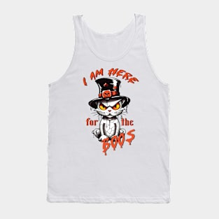 I am here for the Boos Tank Top